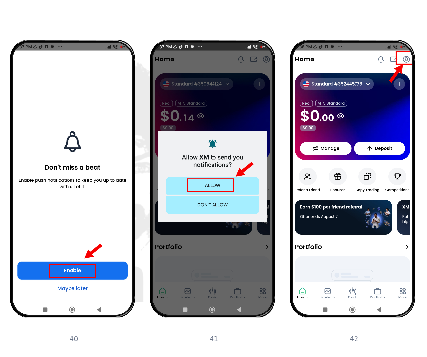 Step 14: Set notification preferences